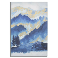  Nyomtatás festékkel hegyi fa 80x3x120cm grafika, keretezett kép