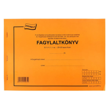 Nyomtatvány fagylaltkönyv nyomtatvány