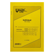 Nyomtatvány szállítólevél VECTRA-LINE A/5 50x2 nyomtatvány