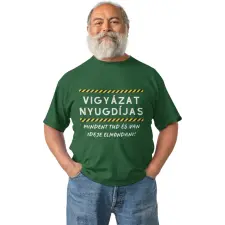  Nyugdíjas mindent tud és van ideje elmondani - Férfi Póló férfi póló