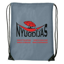 Nyugdíjas - Sport táska szürke tornazsák