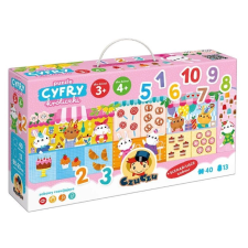 Nyuszi Kávézó Számpuzzle Gyerekeknek puzzle, kirakós