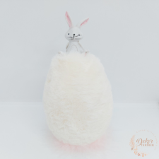  Nyuszi szőrme tojáson dekorációs kellék