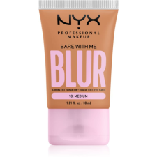 NYX Professional Makeup Bare With Me Blur Tint hidratáló alapozó árnyalat 10 Medium 30 ml smink alapozó