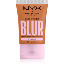 NYX Professional Makeup Bare With Me Blur Tint hidratáló alapozó árnyalat 13 Caramel 30 ml smink alapozó