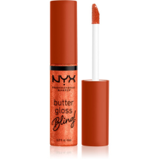 NYX Professional Makeup Butter Gloss Bling ajakfény csillogó árnyalat 06 Shimmer Down 8 ml rúzs, szájfény