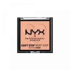 NYX Professional Makeup Can't Stop Won't Mattifying Powder Deep Púder 6 g arcpúder