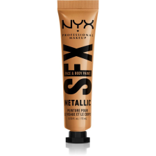 NYX Professional Makeup Limited Edition Halloween 2022 SFX Paints krémes szemhéjfesték arcra és testre árnyalat 05 Gold Dusk 15 ml szemhéjpúder