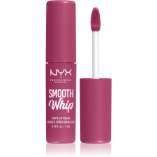 NYX Professional Makeup Smooth Whip Matte Lip Cream bársonyos rúzs kisimító hatással árnyalat 18 Onesie Funsie 4 ml rúzs, szájfény