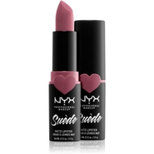 NYX Professional Makeup Suede Matte Lipstick mattító rúzs árnyalat 28 Soft Spoken 3,5 g rúzs, szájfény