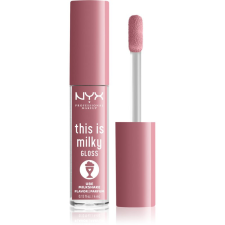 NYX Professional Makeup This is Milky Gloss Milkshakes hidratáló ajakfény illatosított árnyalat 11 Ube Milkshake 4 ml rúzs, szájfény