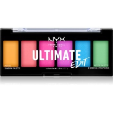 NYX Professional Makeup Ultimate Edit Petite Shadow szemhéjfesték paletta árnyalat 02 Brights 6x1,2 g szemhéjpúder