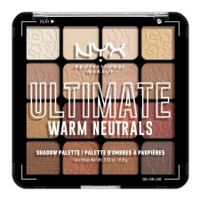 NYX Professional Makeup Ultimate Shadow Palette W-Warm Neutrals Paletta szemhéjpúder