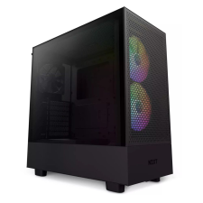 NZXT Case H5 Flow RGB Black - Midi (CC-H51FB-R1) számítógép ház