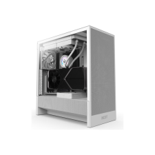 NZXT H5 Flow (2024) All White (CC-H52FW-01) számítógép ház