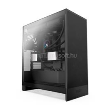 NZXT H7 Flow fekete (táp nélküli) ablakos E-ATX ház (CM-H72FB-01) számítógép ház