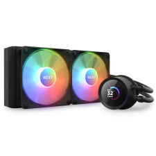NZXT Kraken 240 RGB univerzális vízhűtés fekete (RL-KR240-B1) hűtés