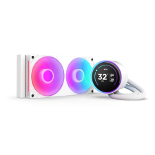 NZXT Kraken Elite 240 RGB (2024) White RL-KR24E-W2 hűtés