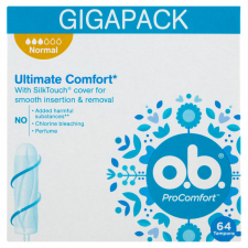 o.b. ProComfort Normál tampon 64 db intimhigiénia nőknek