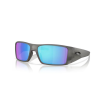 Oakley OO9231 24 HELIOSTAT MATTE GREY SMOKE PRIZM SAPPHIRE POLARIZED napszemüveg