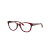 Oakley OY8022 02 HUMBLY Polished Transparent Brick Red Demo Lens szemüveg