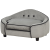 Oasom Kutyafekhely kisállat kanapé luxus kutyaágy fekvőhely modern design szürke 66x45x35 cm