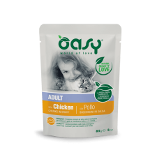  Oasy Cat Alutasakos Chunks in Gravy Adult Chicken 85g macskaeledel