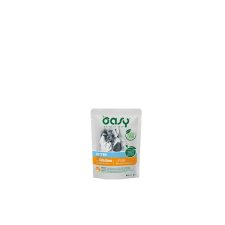 Oasy Cat Alutasakos Chunks in Gravy Kitten Chicken 85g macskaeledel