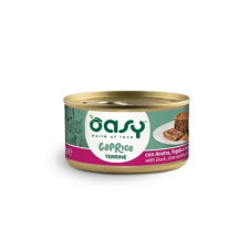 Oasy Cat Konzerv Caprice Terrine Duck-Vegetables- kacsahús zöldség 85g macskaeledel