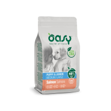Oasy Dog OAP Puppy Medium/Large Salmon 2,5kg kutyaeledel