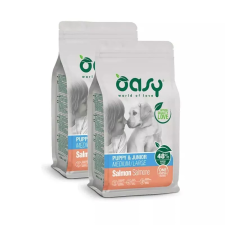 Oasy Dog OAP Puppy Medium/Large Salmon 2x2,5kg kutyaeledel