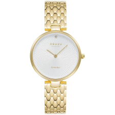 Obaku V256LXGISG női karóra - valódi gyémánt díszítéssel karóra