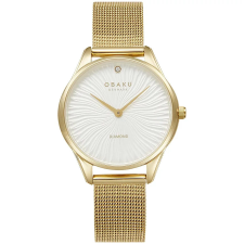 Obaku V297LXGIMG női karóra - valódi gyémánt díszítéssel karóra