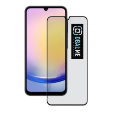 OBAL:ME 5D Glass Screen Protector Samsung Galaxy A56 kijelzővédő üvegfólia, fekete mobiltelefon kellék