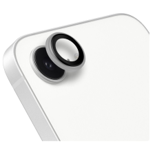 OBAL:ME Apple iPhone 16e tempered glass kamera védő üvegfólia, fehér (57983125817) (57983125817) mobiltelefon kellék