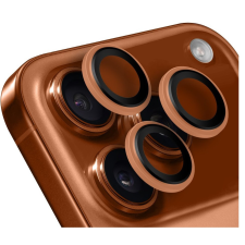 OBAL:ME Apple iPhone 17 / 17 Pro tempered glass kamera védő üvegfólia, arany mobiltelefon kellék