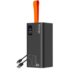 OBAL:ME EnergyPulse Powerbank 50000mAh, 22,5W, - fekete power bank