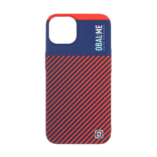OBAL:ME Flossy Stripes Apple iPhone 13 közepesen ütésálló hátlap tok, piros-kék tok és táska