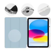 OBAL:ME MistyTab iPad 10.9 2022 oldalra nyíló, kitámasztható tok, kék tablet tok