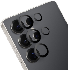 OBAL:ME Samsung Galaxy S25 Ultra tempered glass kamera védő üvegfólia, fekete mobiltelefon kellék