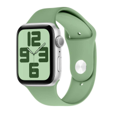 OBAL:ME szilikon csuklószíj Apple Watch készülékhez 42-49mm M-L zöld okosóra kellék