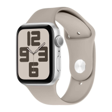 OBAL:ME szilikon szíj Apple Watch 38-41mm készülékhez S-M bézs okosóra kellék