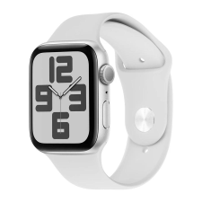 OBAL:ME szilikon szíj Apple Watch 38-41mm készülékhez S-M fehér okosóra kellék