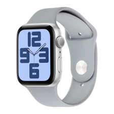 OBAL:ME szilikon szíj Apple Watch készülékhez 42-49mm M-L szürke okosóra kellék
