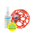 Oball RATTLE játék 10 cm 0hó+ orange + AJÁNDÉK Aquaint 50ml