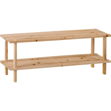  OBI fa cipőtartó állvány 2 szintes bútor