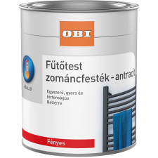 OBI Fűtőtest zománcfesték fényes antracit 0,375 l zománcfesték