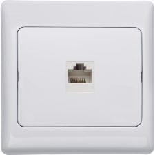  OBI ISDN telefoncsatlakozó doboz Rea kerettel polárfehér villanyszerelés