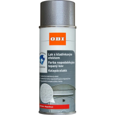OBI lakkspray kalapácslakk magas selyemfényűényű ezüst 400 ml zománcfesték