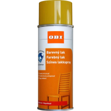OBI lakkspray színes magas selyemfényűényű napsárga 400 ml aeroszolos termék